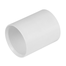 Solvent Weld Waste 50Mm Coupling - White